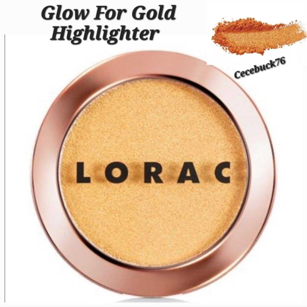 🌺Lorac Glow For Gold Highlighter Light Source Mega Beam Highlighter